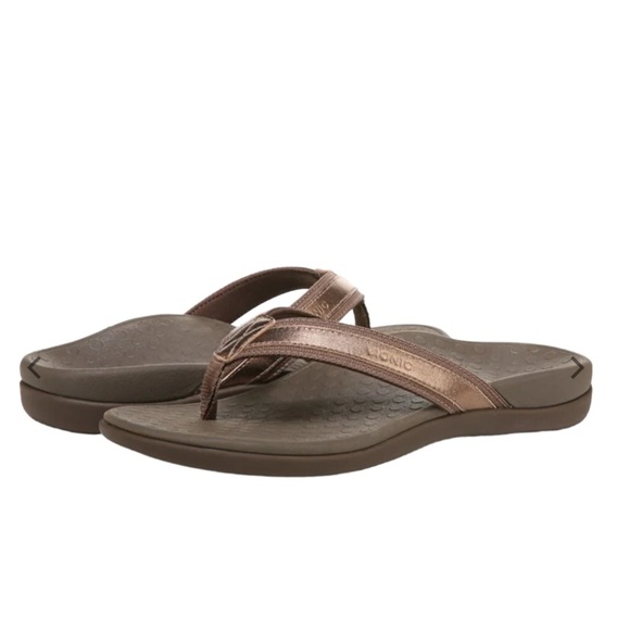 VIONIC | Women's Tide II Toe Post Flip Flop Sandals - Picture 6 of 7